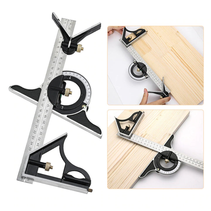 Lisslune | Multifunctional Combination of Movable Angle Ruler Set