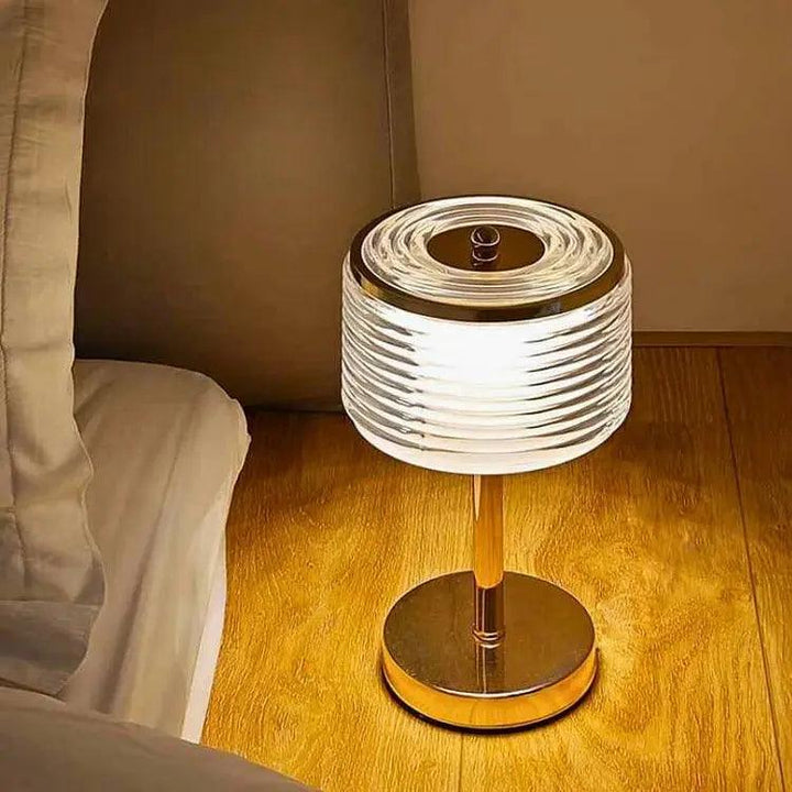 Lisslune | LumaRing - Stylish Table Lamp with Clean Lines