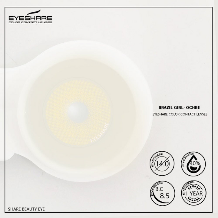Rynx Brazilgirl Ochre 14.0 mm 1 Pair | 1 Year
