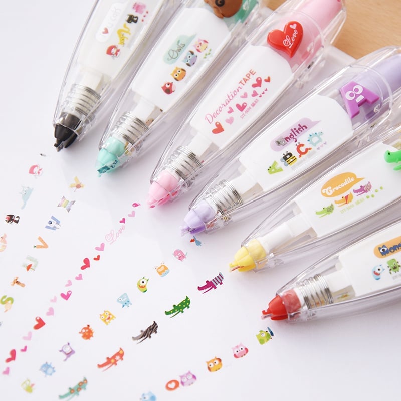 Lisslune | DIY Lace Decoration Tape Pen