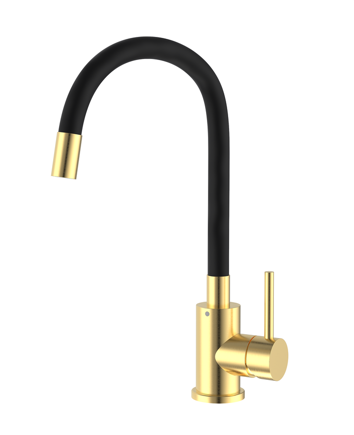 Lisslune | HF-5966 Gold Stand Kitchen Faucet – Modern Design and Ultimate Comfort!