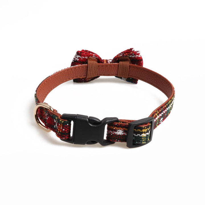 Lisslune | Red striped puppy-kitten collar