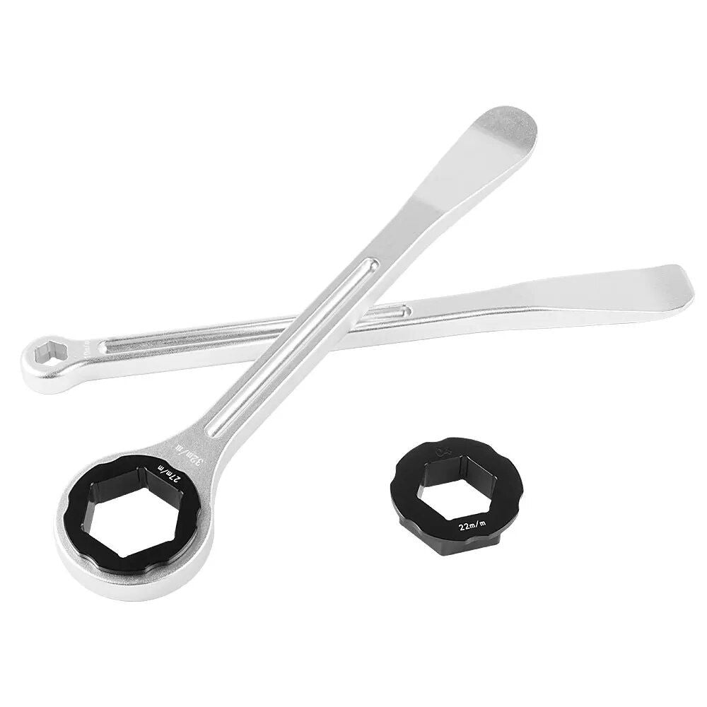 Lisslune | Universal aluminum 32mm 27/22mm 13/10mm cover lever key set for motorcycle maintenance