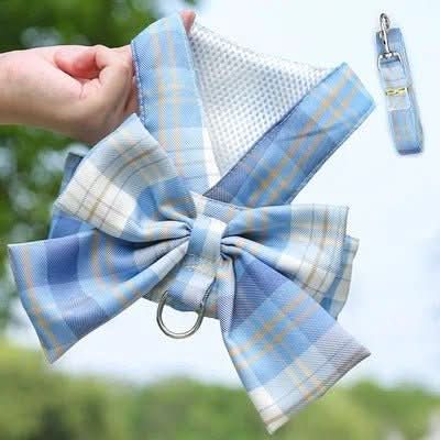Lisslune | AURÉLIEN HARNESS – Adjustable dog harness with bow for stylish walks