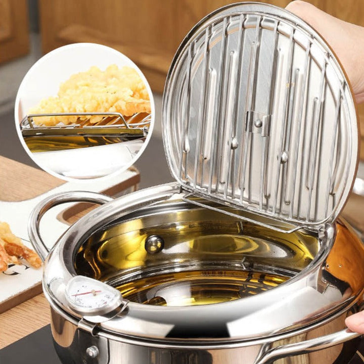 Lisslune | Japanese Style Deep Frying Pot