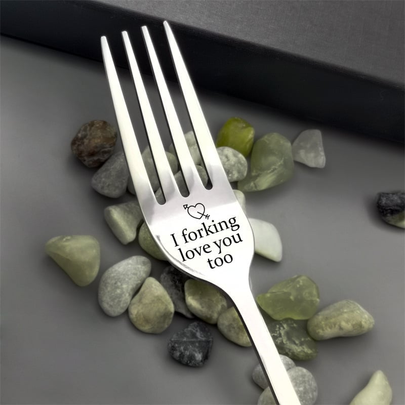 Lisslune | Engraved Fork - Best Funny Gift For Loved One
