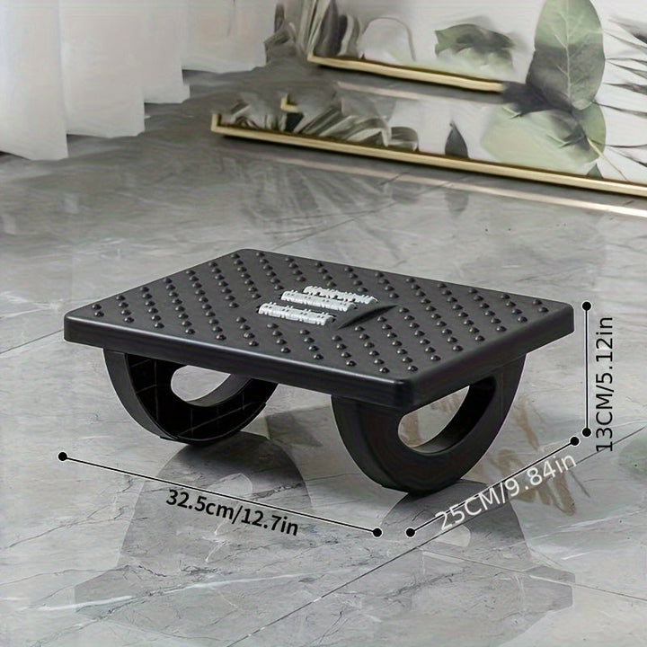 Lisslune | Ergonomic Footrest with Tiltable Surface – Non-Slip and Ready to Use