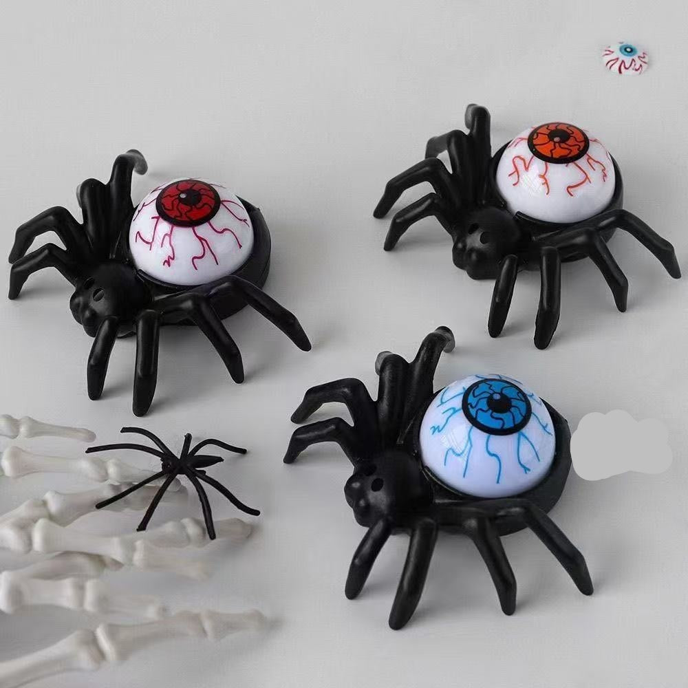 Lisslune | Halloween Decoration – Spiderback Ornament with Candle and Eyeball Designs