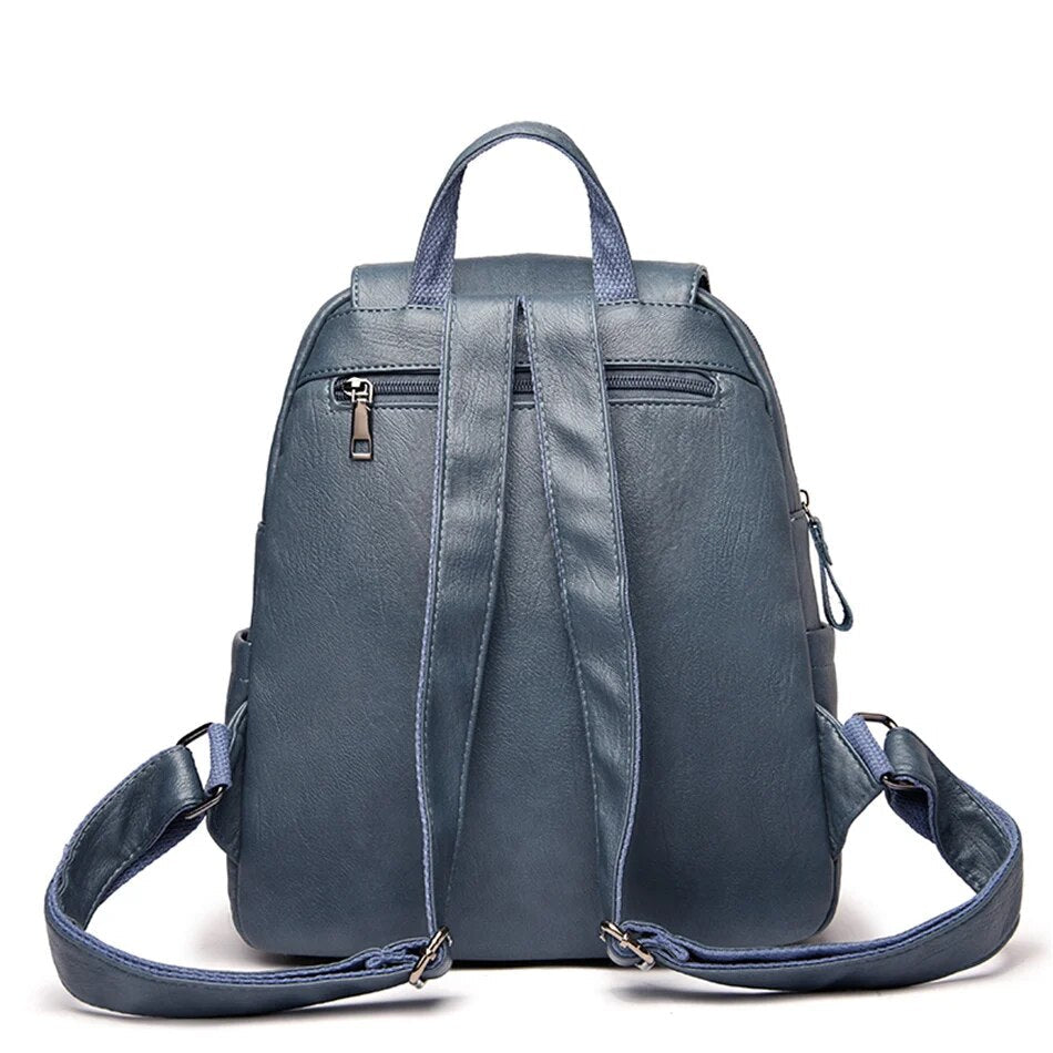 Lisslune | Leather Backpack for Women