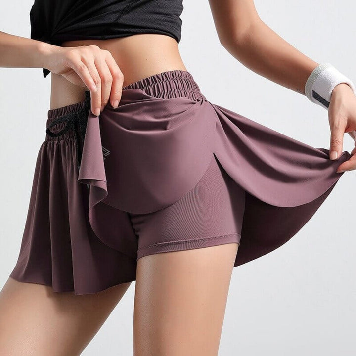 Lisslune | Everyday Flowy 2-in-1 Skirt Short