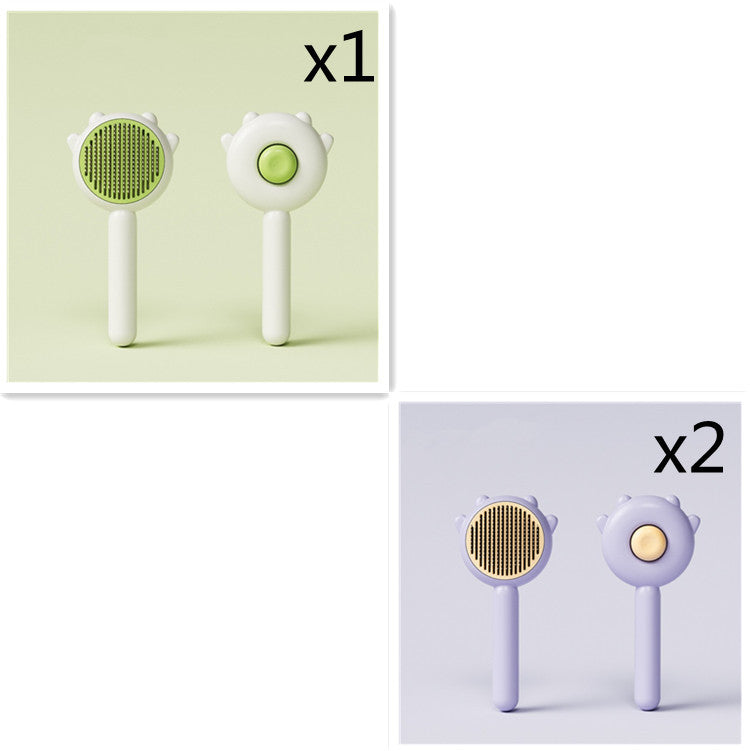 Lisslune | Kat Kam Massage Pet Care Brush - Perfect for Hair Removal and Care for Cats and Dogs
