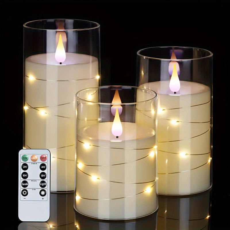 Lisslune | SoftFlame - LED Candle Set with Remote Control