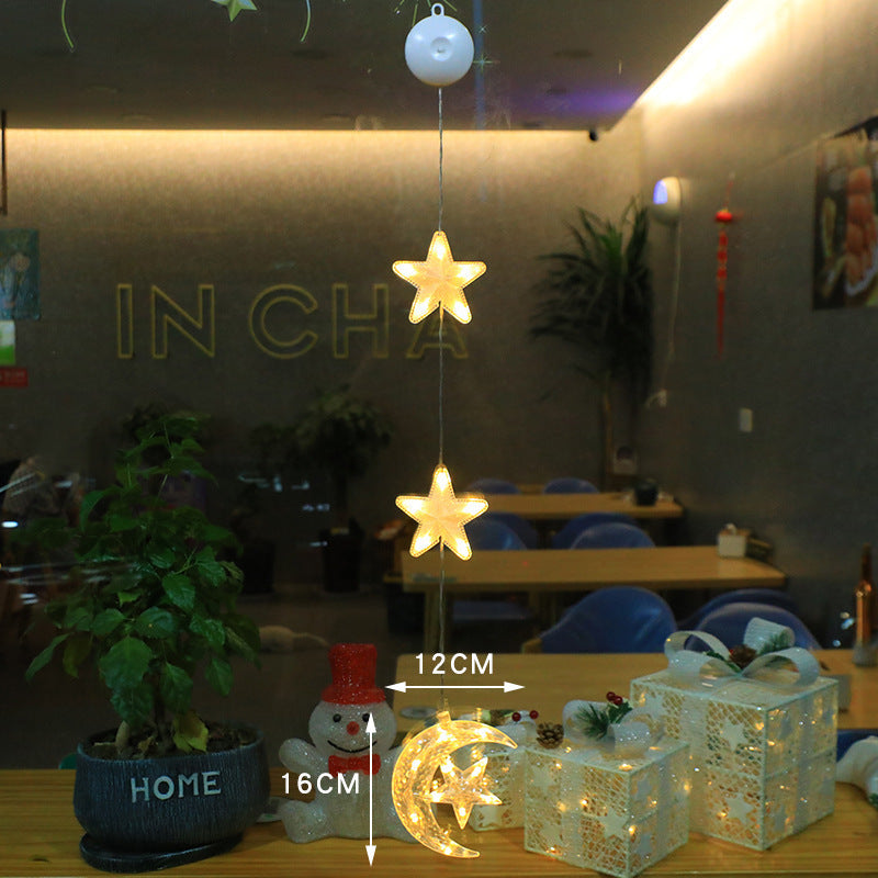 Lisslune | Christmas Window Lighting with Suction Cup