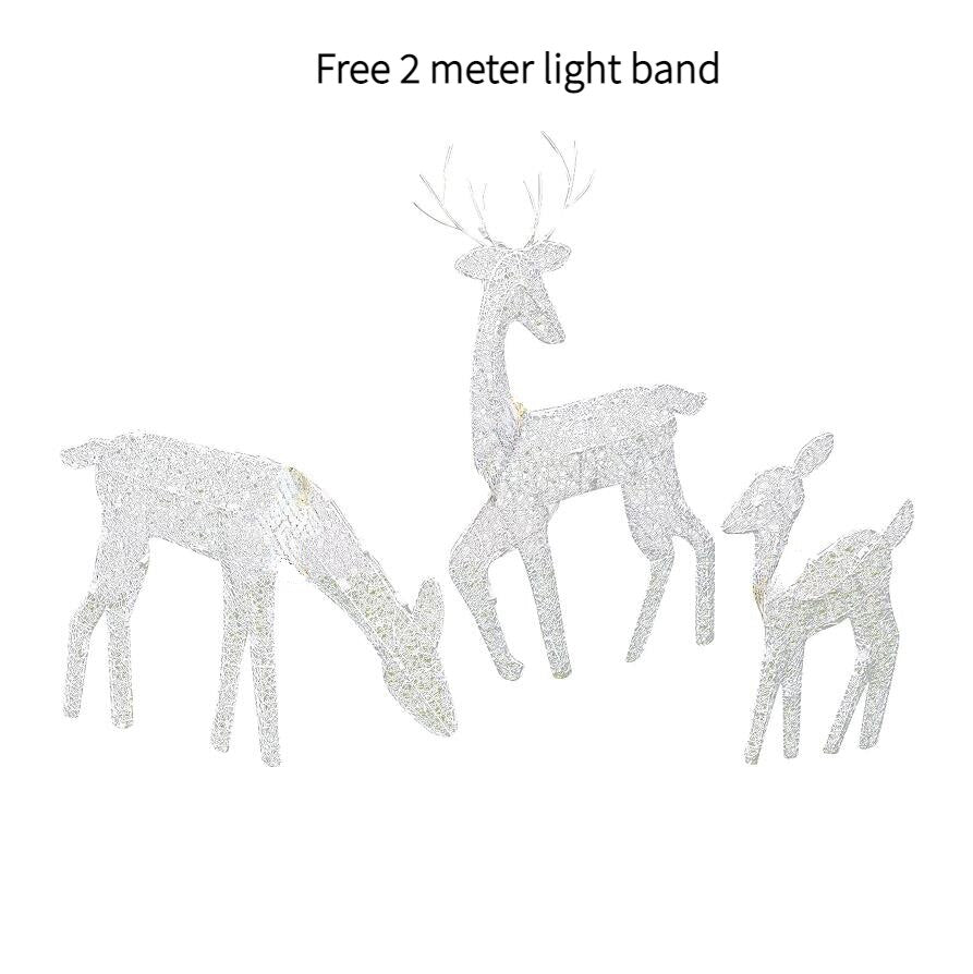 Lisslune | Glowing Reindeer Light Garden Decoration