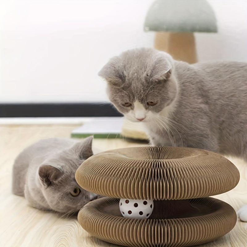 Lisslune | Ultimate Interactive Scratching Post - Engaging Playtime Solution for Indoor Cats