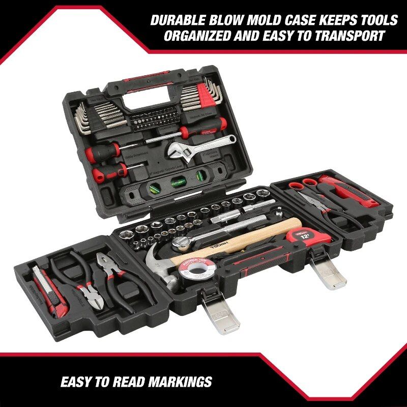 Lisslune | 118-piece repair kit with durable box
