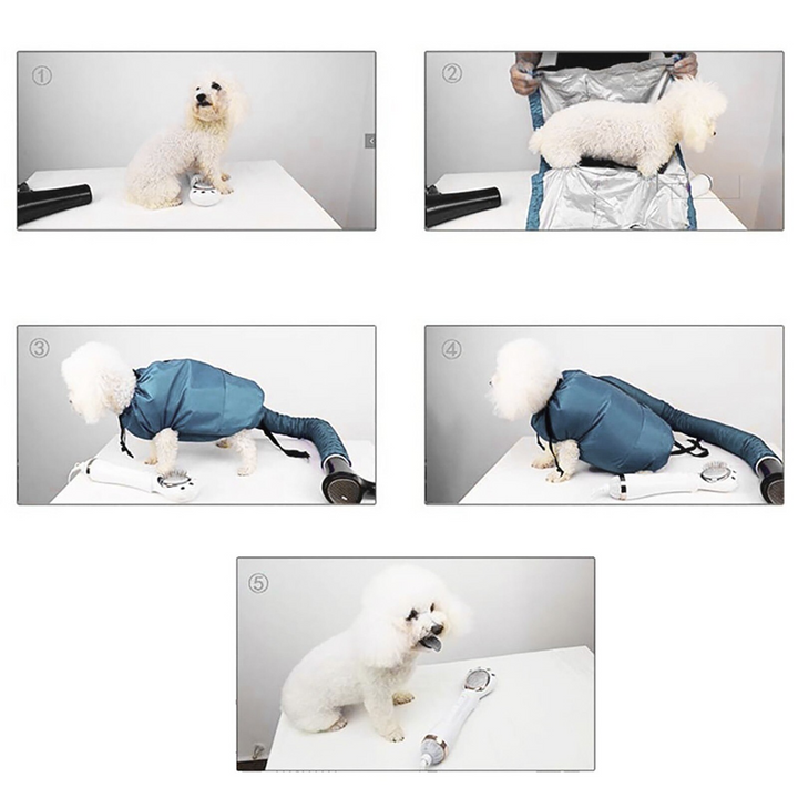 Lisslune | Pain-free dog drying jacket