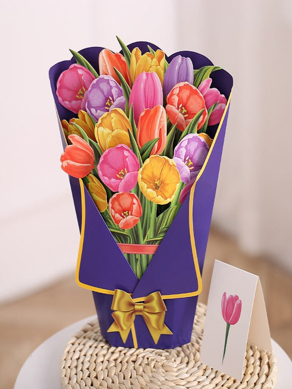 Lisslune | Blooming Bouquet Greeting Card