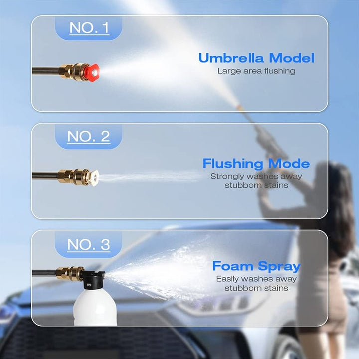 Lisslune | Cordless Portable High-Pressure Spray Water Gun