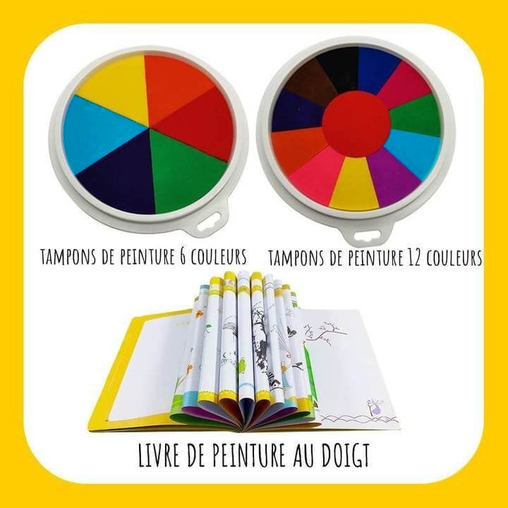 Lisslune | Funny Finger Painting Kit