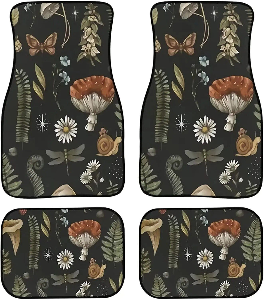 Lisslune | Universal Mushroom Design Car Mats