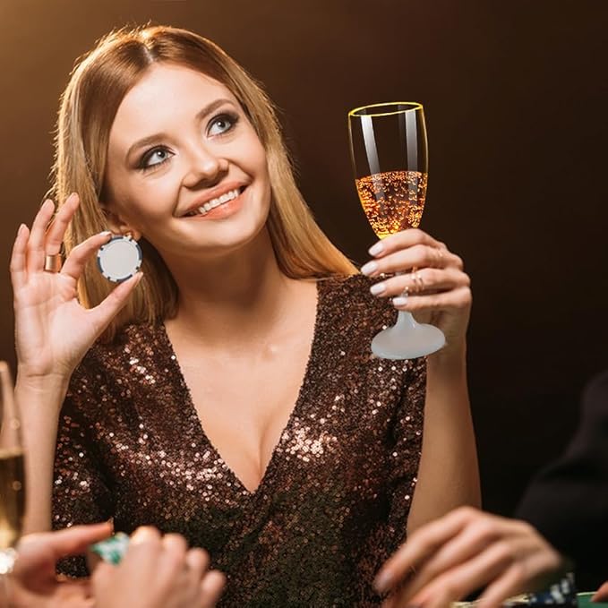 Lisslune | Bright Champagne Glass