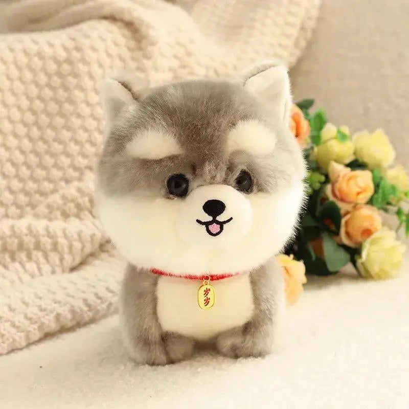 Lisslune | Charming Kawaii Chow-Pom-Corgi Mix Plush Pet Doll