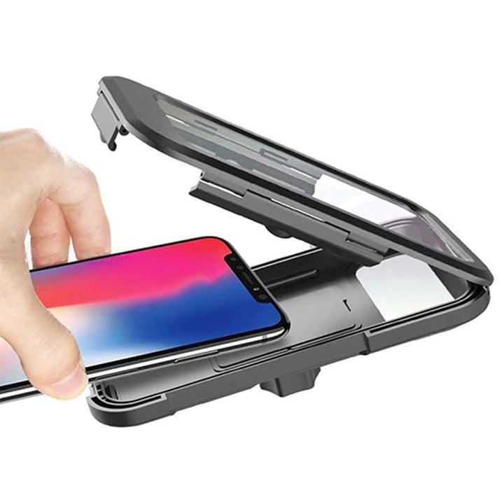 Lisslune | RideCharge Pro – Waterproof Phone Holder with USB and 15W Wireless Charging for Bicycle and E-Bike
