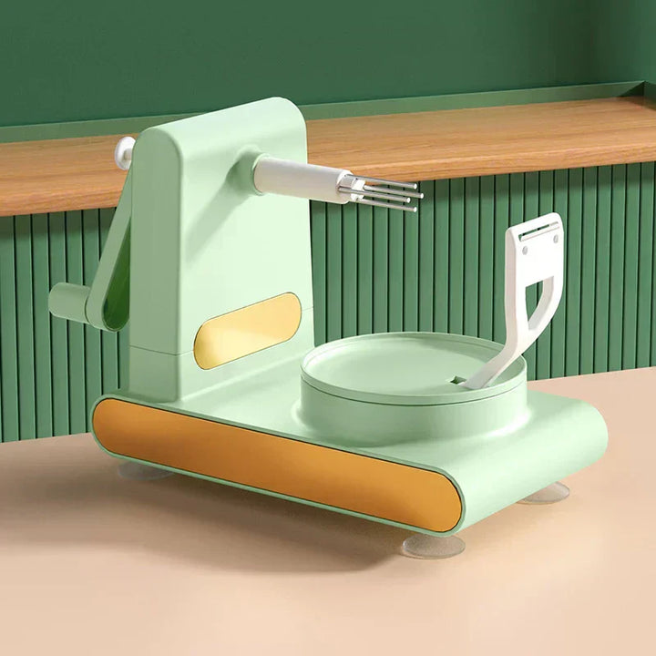 Lisslune | Simple vegetable and fruit peeler with hand crank – For effortless peeling