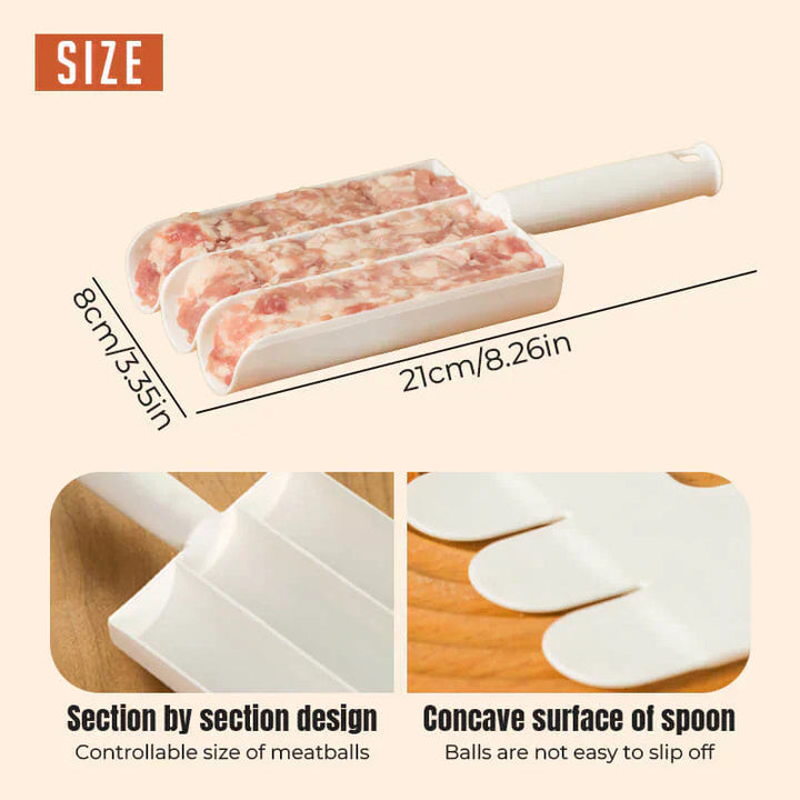 Lisslune | ‍Creative kitchen triple meatball machine