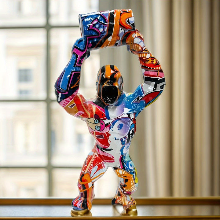 Lisslune | Luxury Graffiti Donkey Kong Barrel Sculpture