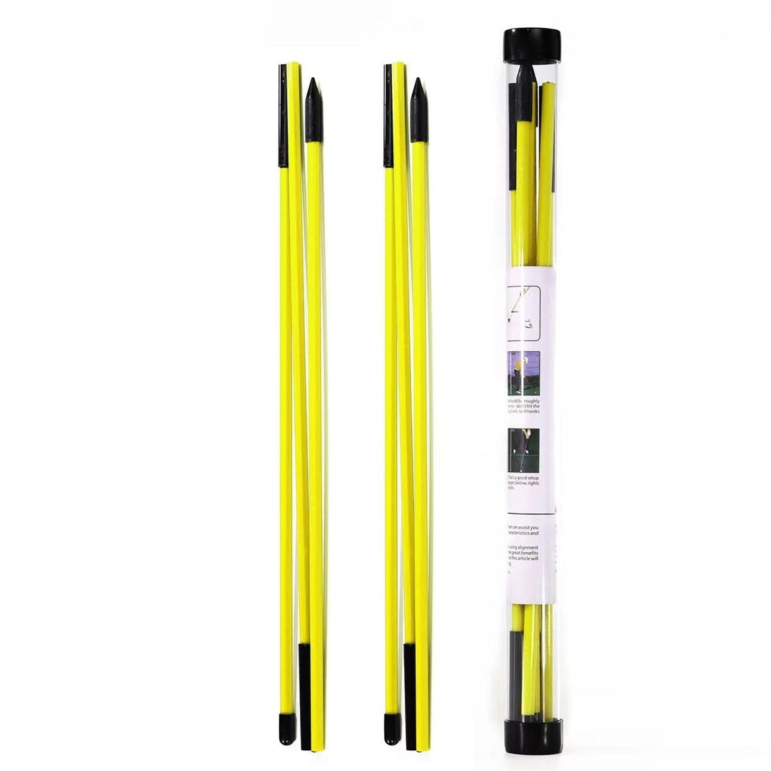 Lisslune | Factory Direct Sale Three-fold Directional Stick 2 Pack Golf Pointers Swing Practice Aid