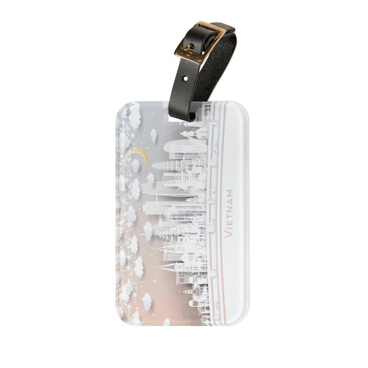 Lisslune | Adjustable Luxury Acrylic Luggage Tag: Enhance Your Travel Experience