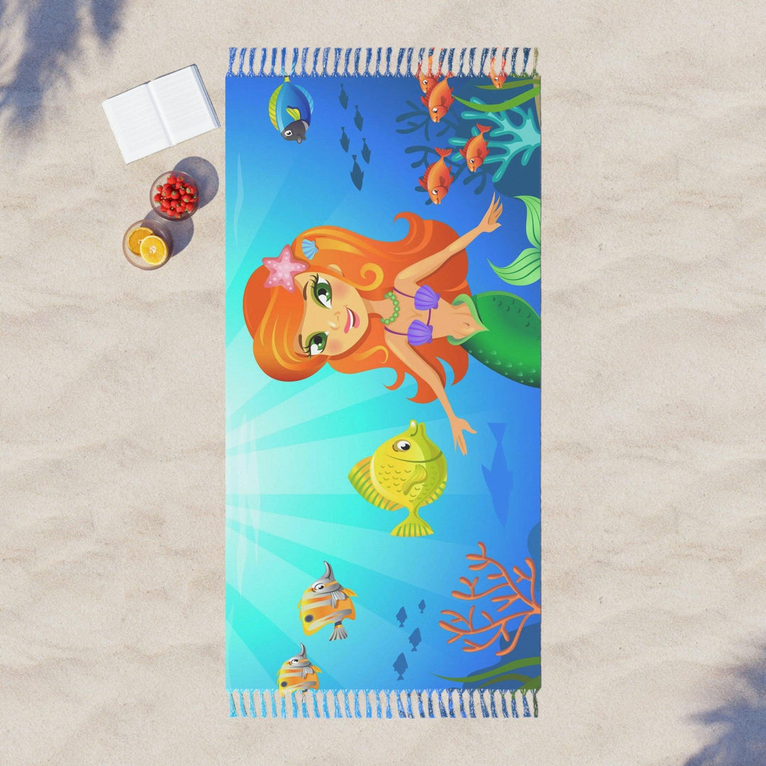 Lisslune | Vibrant bohemian-inspired beach sarong for summer adventures