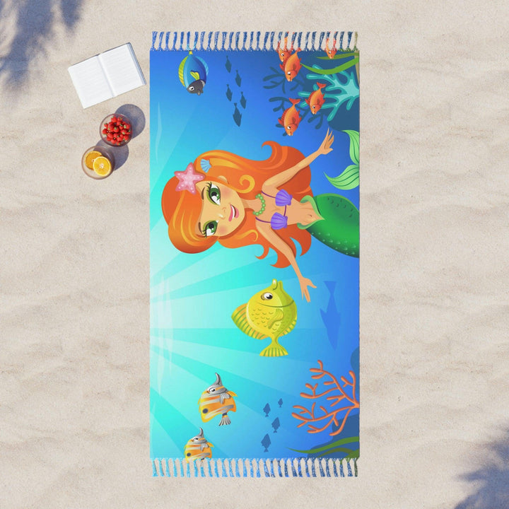 Lisslune | Vibrant bohemian-inspired beach sarong for summer adventures