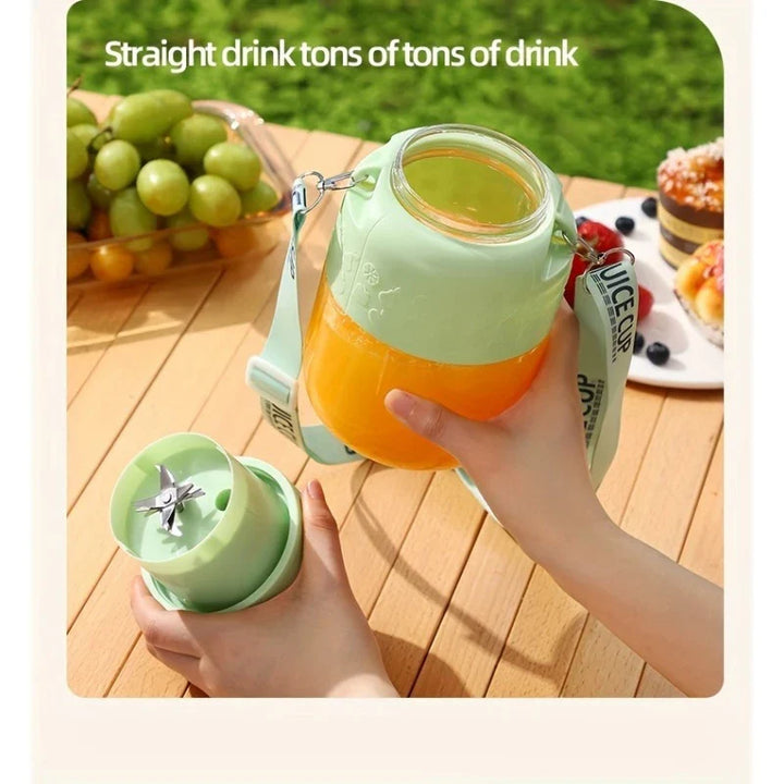 Lisslune | 2in1 Bottle Mixer with Straw 800ml - Perfect for On the Go!