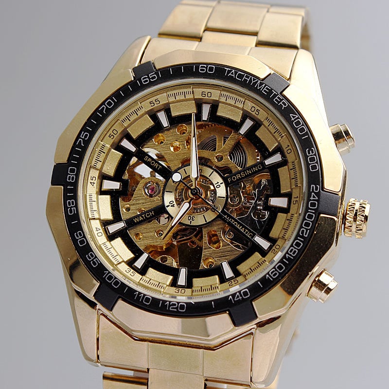 Lisslune | Men's Skeleton Watch