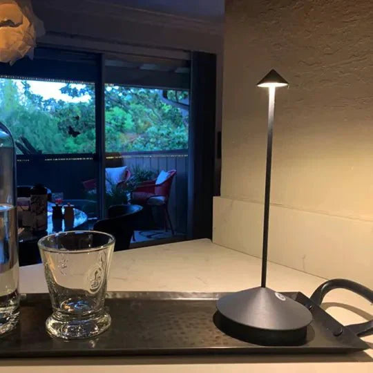 Lisslune | LumiZen Minimalist LED Table Lamp | Waterproof and Dimmable Wireless Lighting