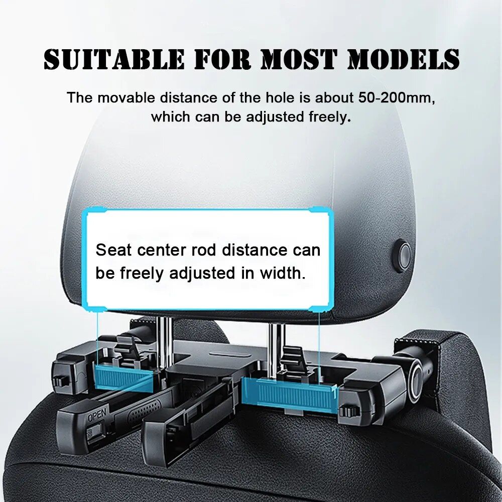 Lisslune | Adjustable car seat headrest