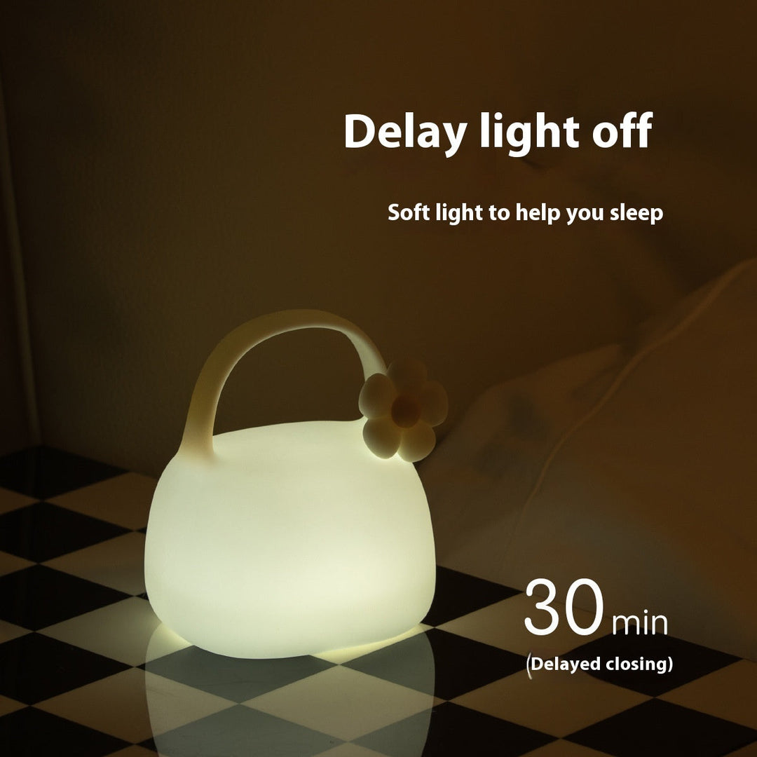 Lisslune | Handbag Small Night Creative Bedroom Nightstand Lamp