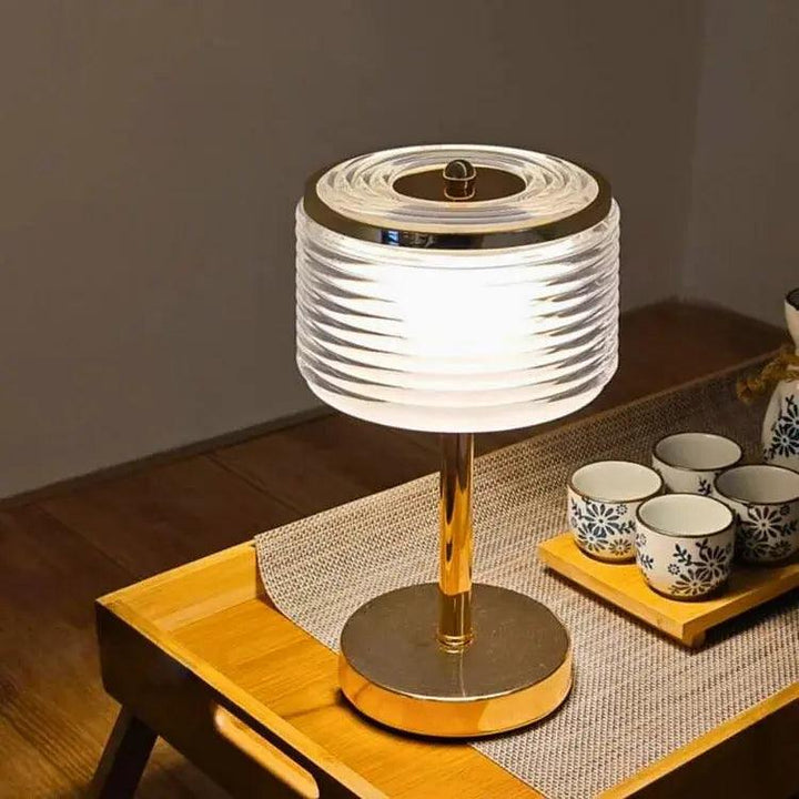 Lisslune | LumaRing - Stylish Table Lamp with Clean Lines