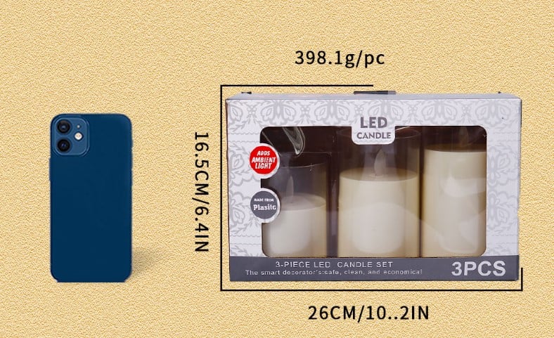 Lisslune | Real Flameless Candles LED Electronic Candle