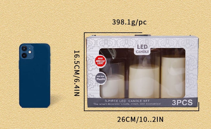 Lisslune | Real Flameless Candles LED Electronic Candle