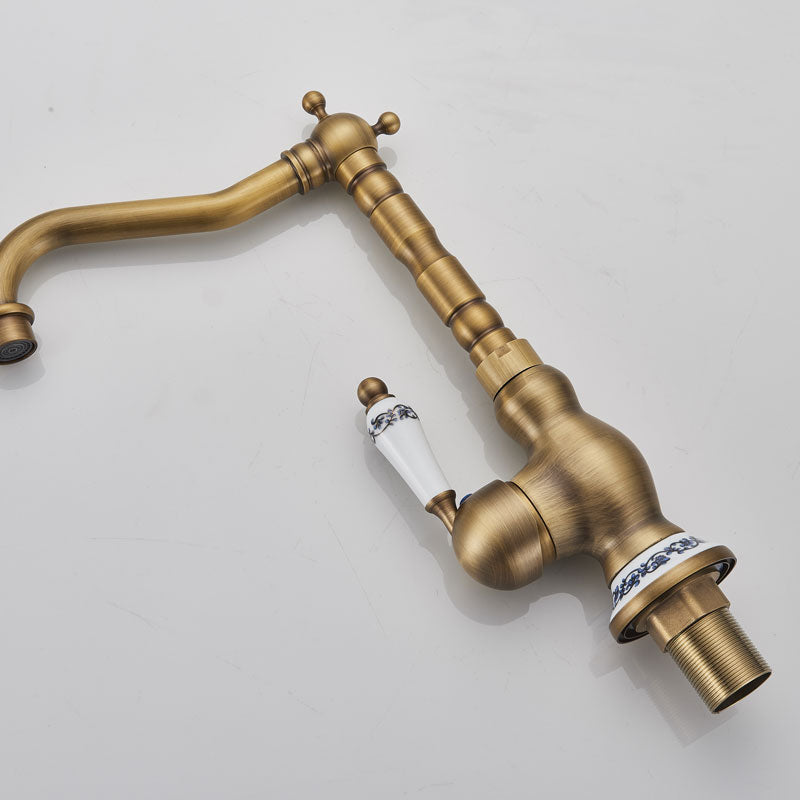 Lisslune | Antique Concise Kitchen Faucet