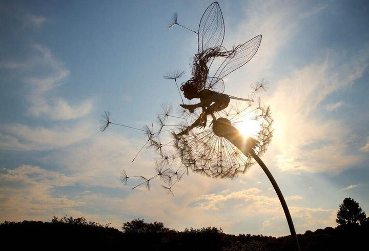 Lisslune | Ideal Garden - The metal fairy that I appreciate
