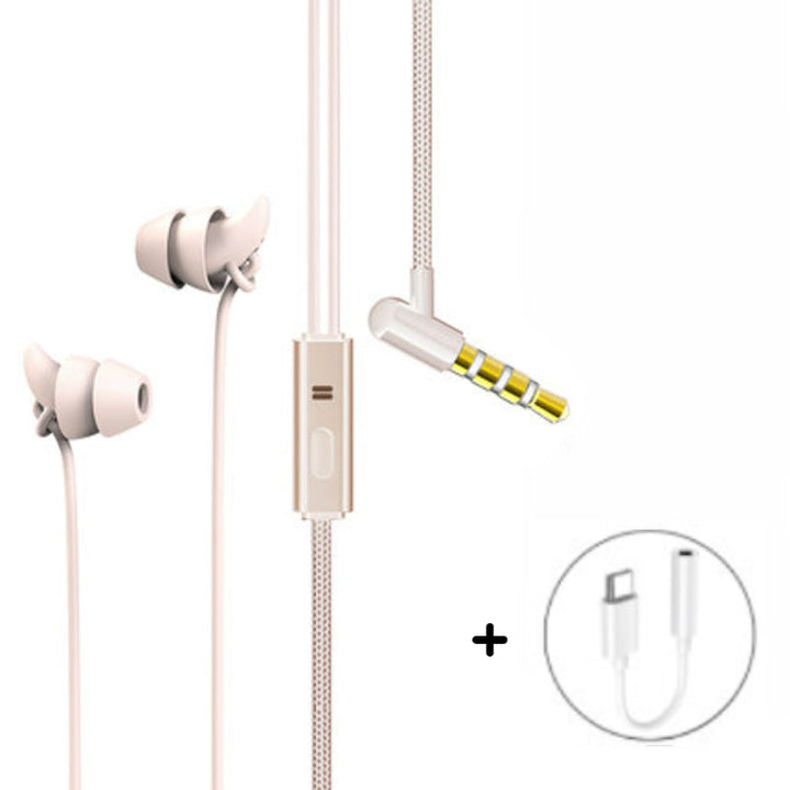 Lisslune | In-Ear Hi-Fi Noise Cancelling Sleep Headphones with High Quality Sound & Sleep Aid Soft Earphones, For Work, Study & Sleep