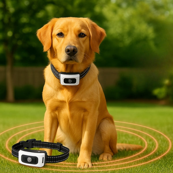 Lisslune | Wireless Dog Fence with Training Collar – 2-in-1 Electric Containment System for Safe Dog Boundaries