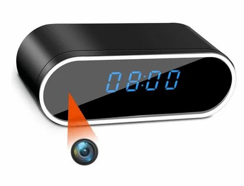 Lisslune | Nightstand Clock Video Camera with Night Vision and Motion Detection WIFI Control