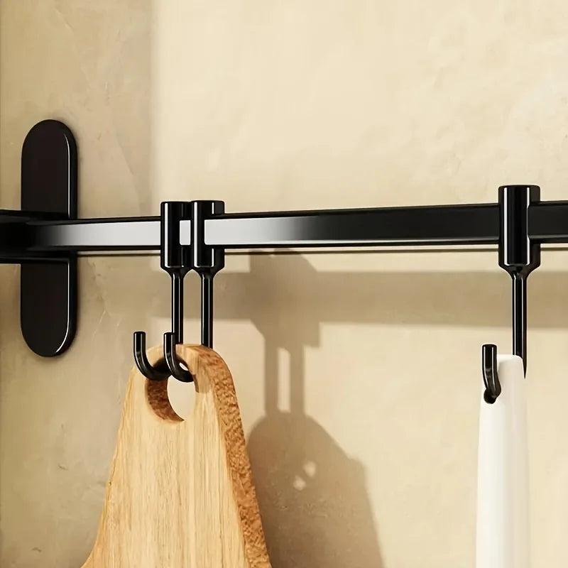 Lisslune | Storage shelf for kitchen utensils – versatile use – wall-mounted – storage shelf for pan lids and spatulas