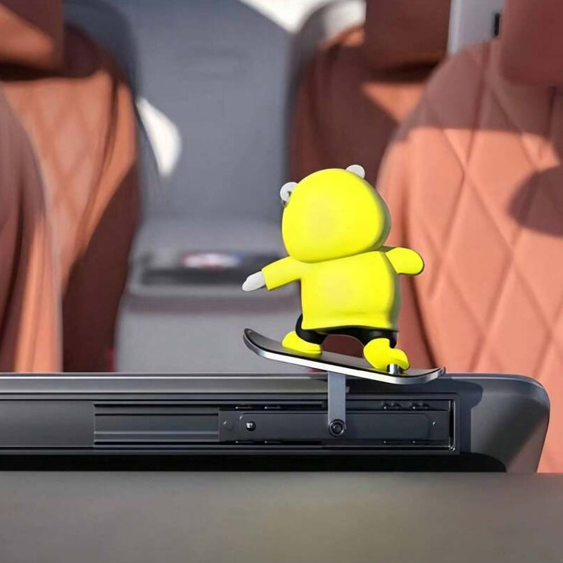 Lisslune | Skateboarding Bears Car Decoration